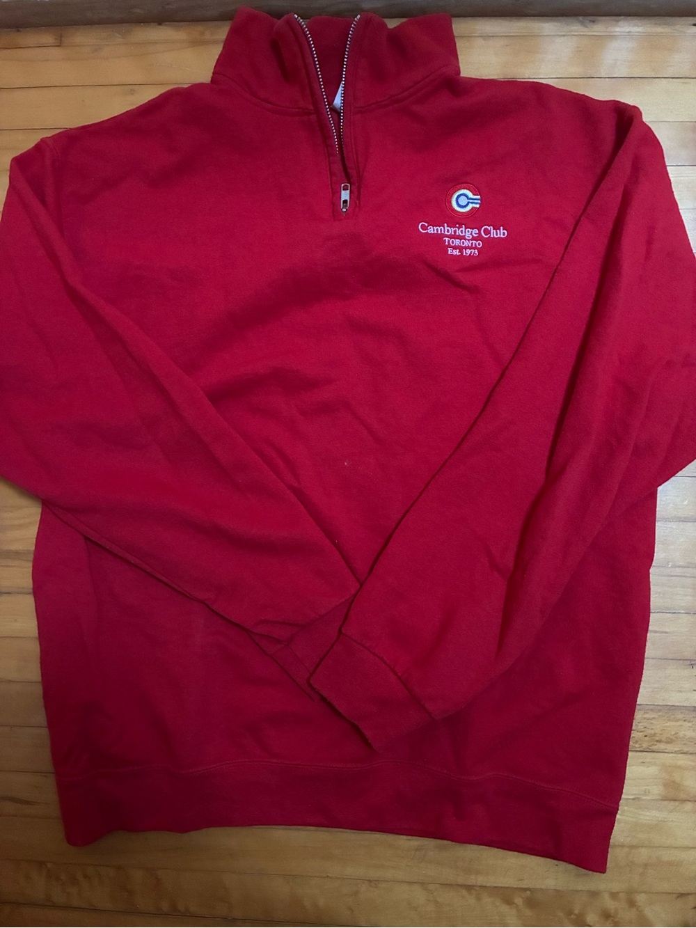 Squash Club Sweater - Red